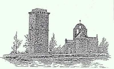 église et tour de Chavagnac